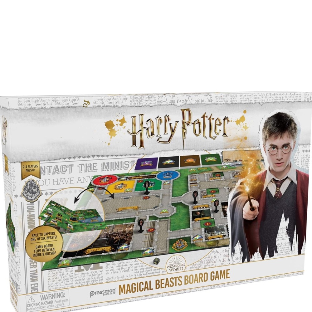 NEW Harry Potter board game Magical Beasts Board Game fun family time Game